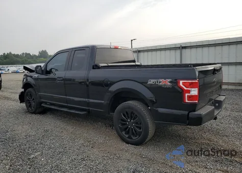 2018 Ford F150 Super Cab из США, поврежденный, VIN 1FTEX1EP8JFA34893